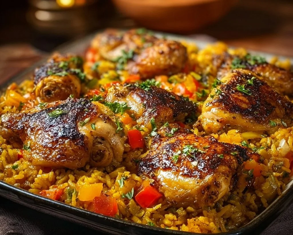 Caribbean Chicken and Rice