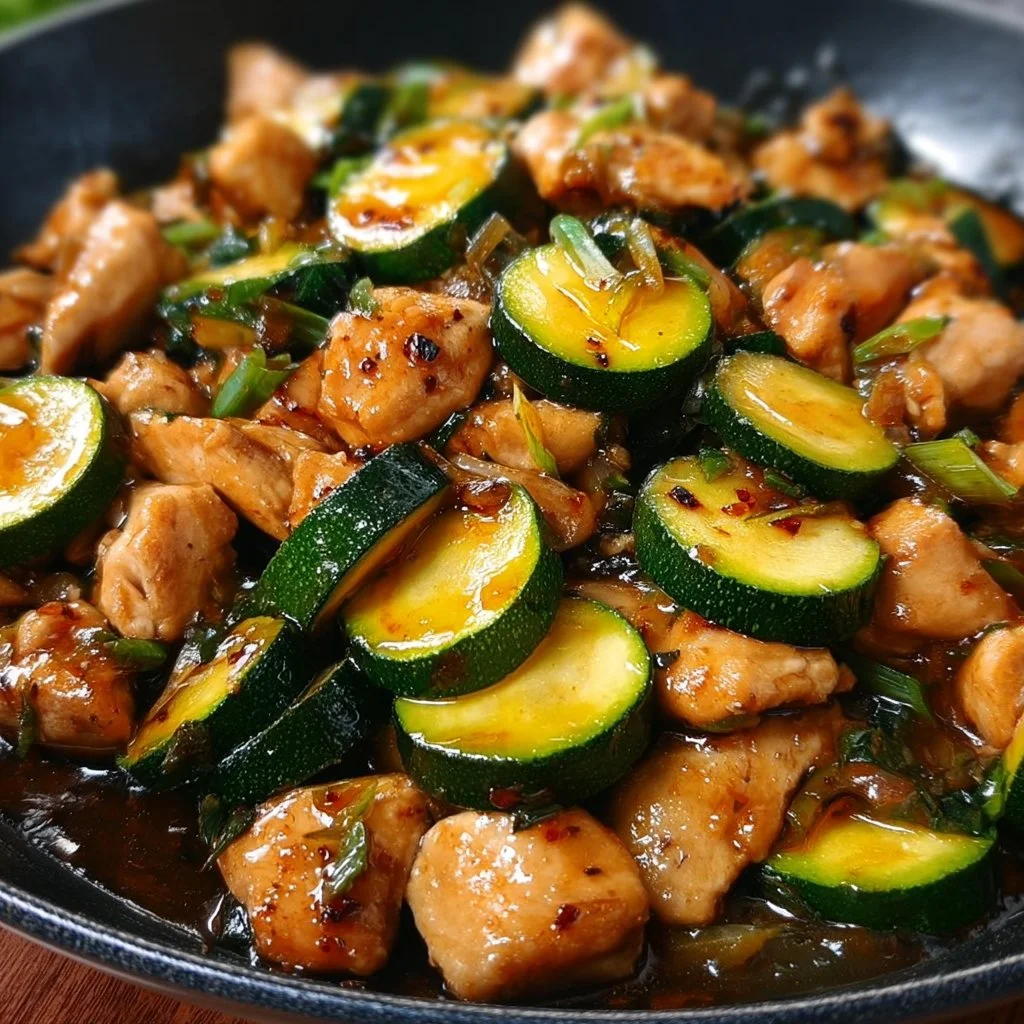 Chicken Zucchini Stir Fry