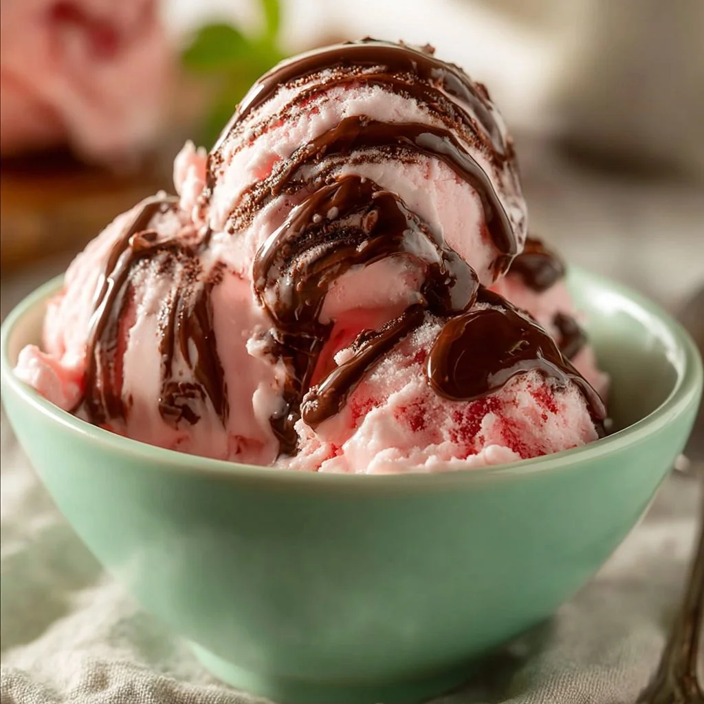 Chocolate Covered Strawberry Ice Cream