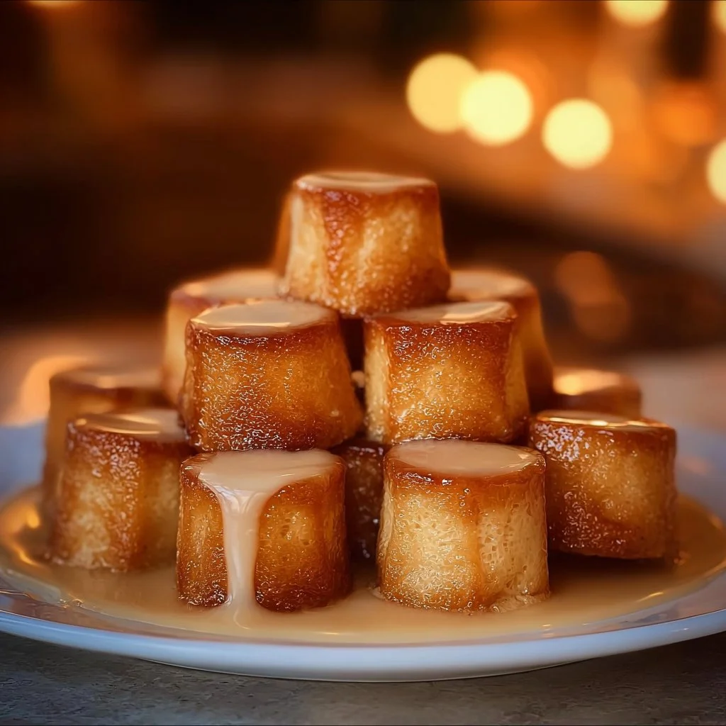 Cinnamon Roll French Toast Bites