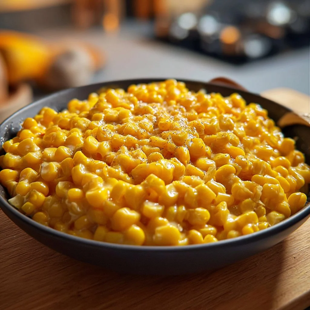Creamy Honey Butter Skillet Corn