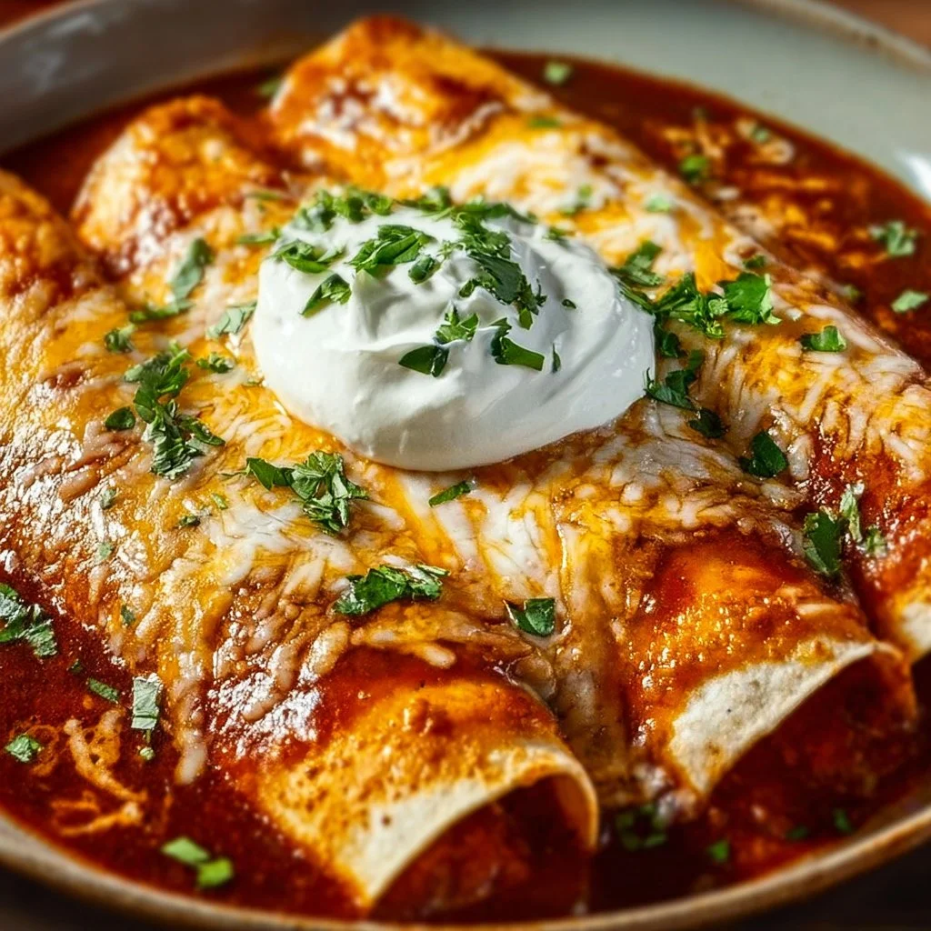 Delicious Chicken Enchiladas