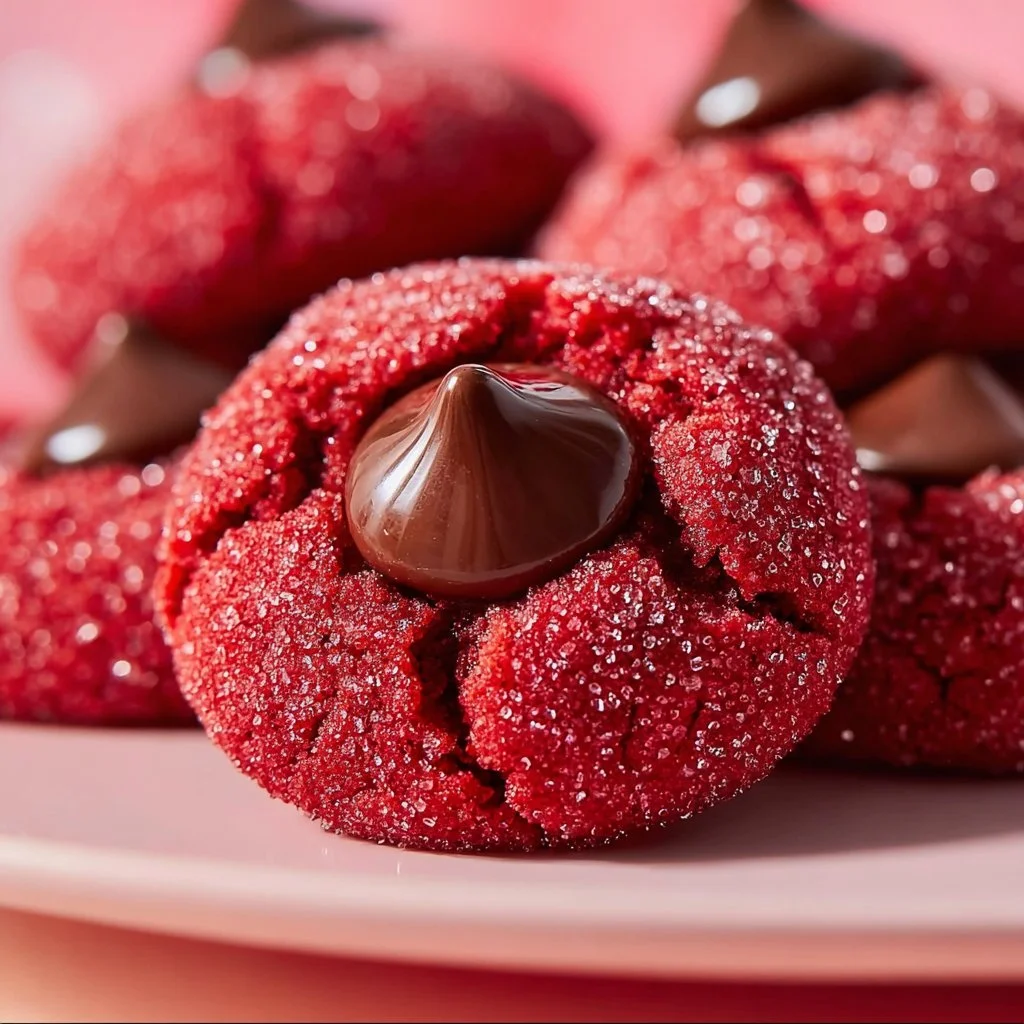 Easy Valentine’s Day Hershey Kiss Cookies