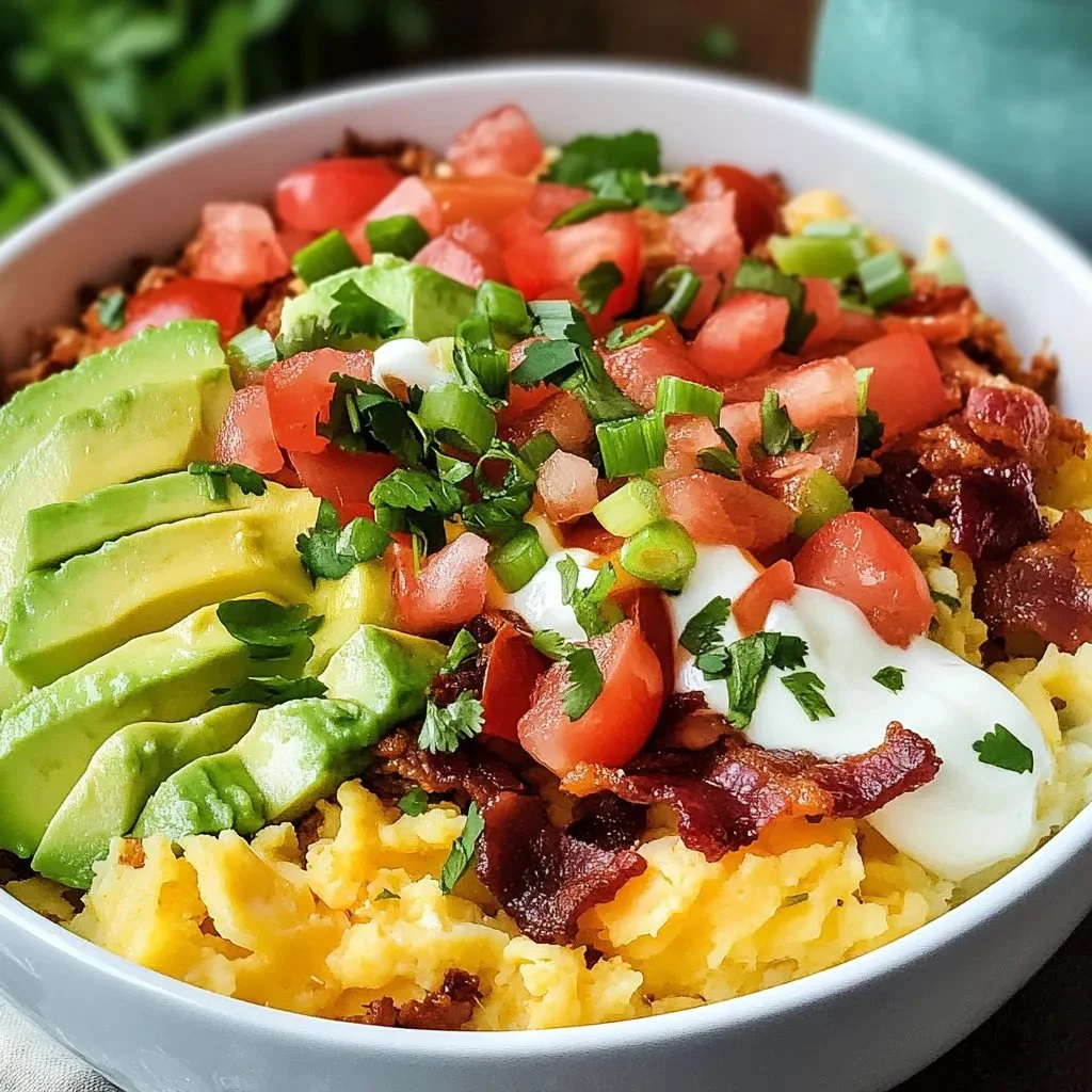 High Protein Breakfast Bowls