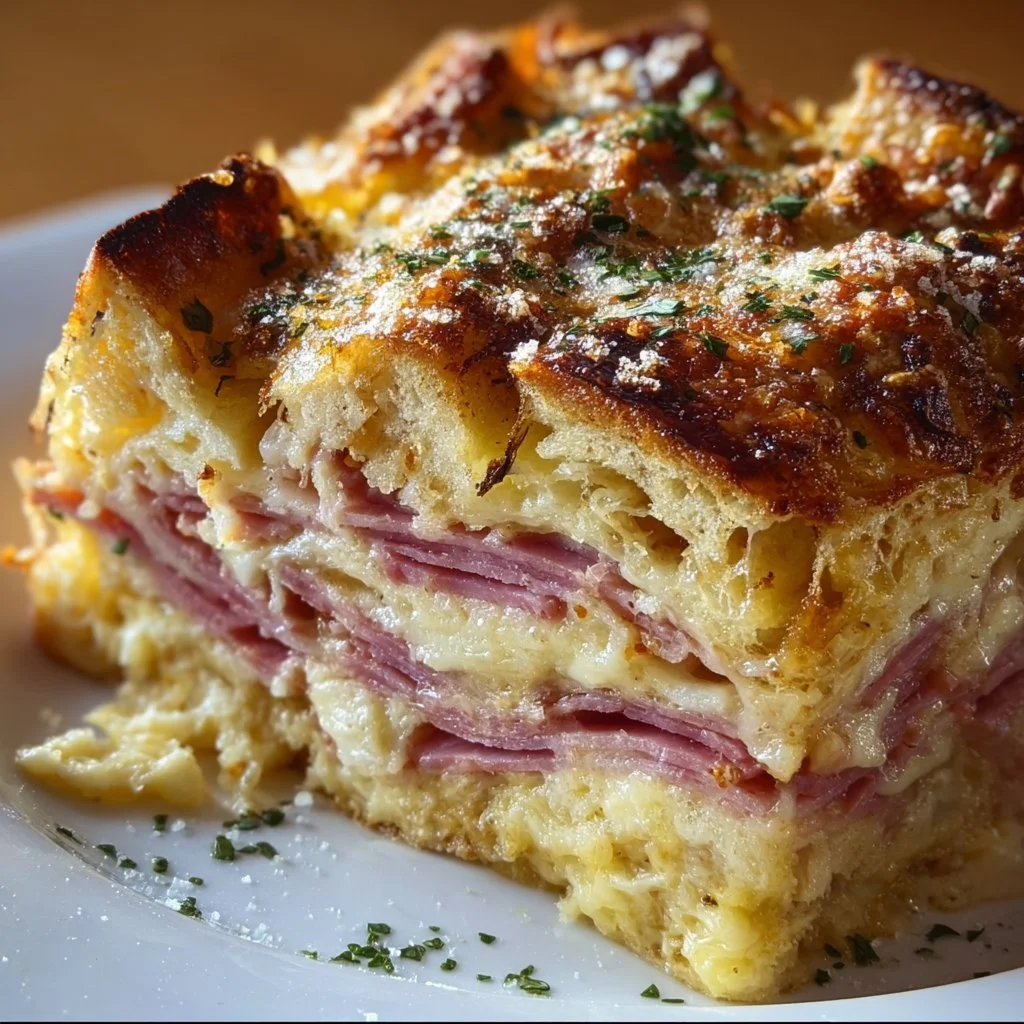 Monte Cristo Breakfast Casserole