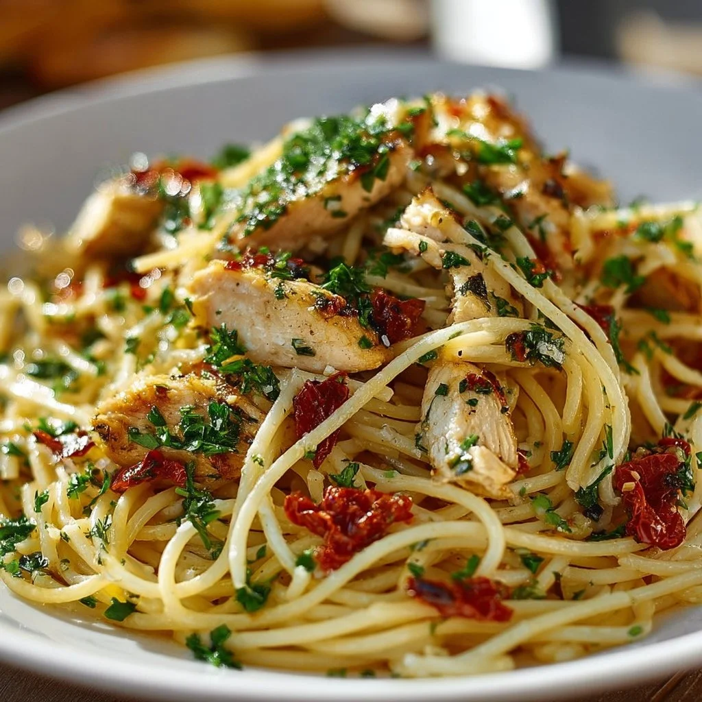 Monterey Chicken Spaghetti