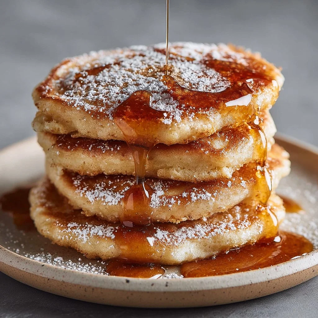 Spanish Churro-Inspired Pancakes