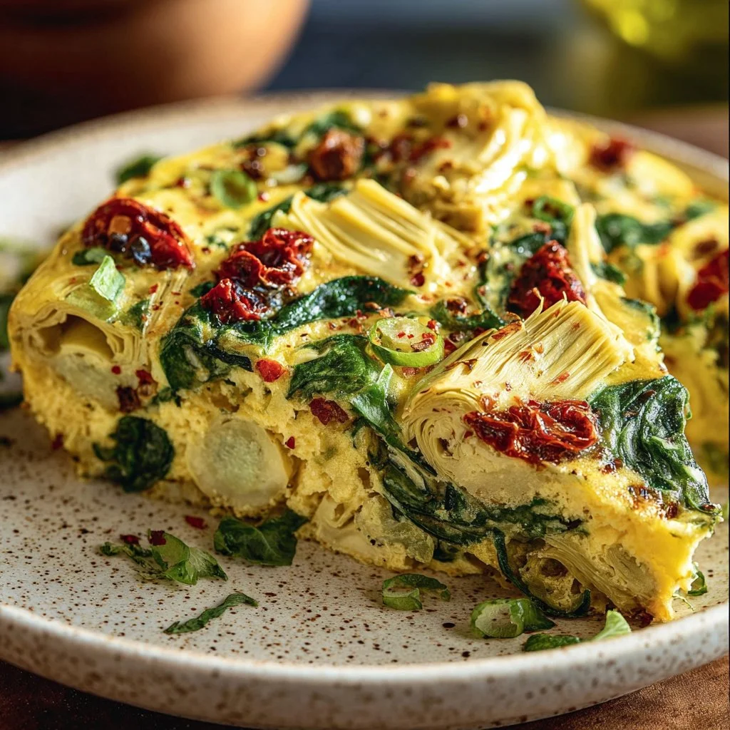 Spinach Artichoke Tomato Casserole