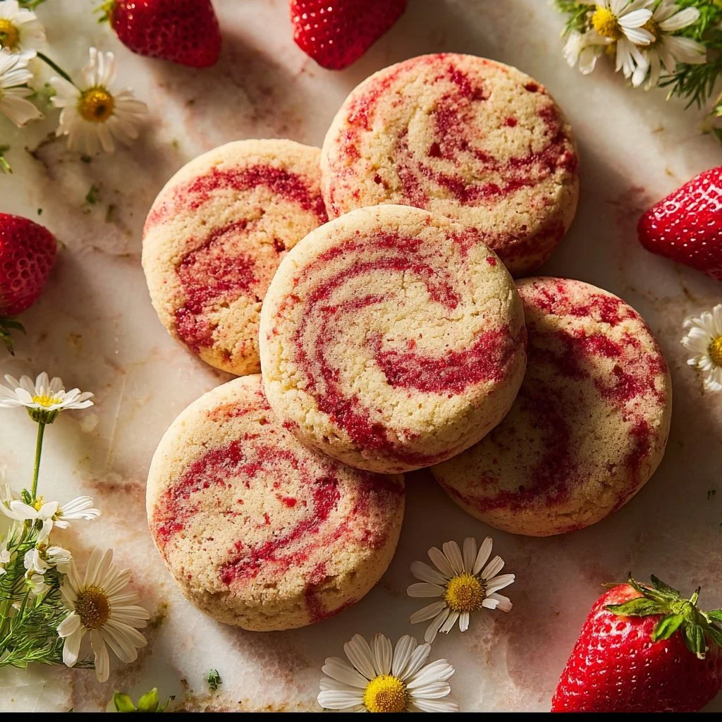 Strawberry Cheesecake Cookies Recipe